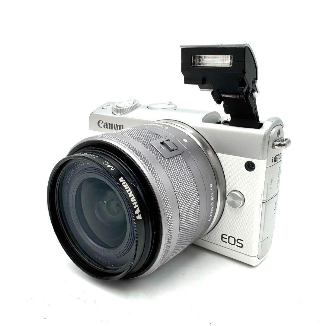 動作良好 CANON EOS M100 EF-M 15-45mm レンズキット