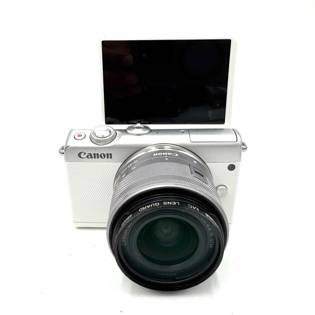 動作良好 CANON EOS M100 EF-M 15-45mm レンズキット