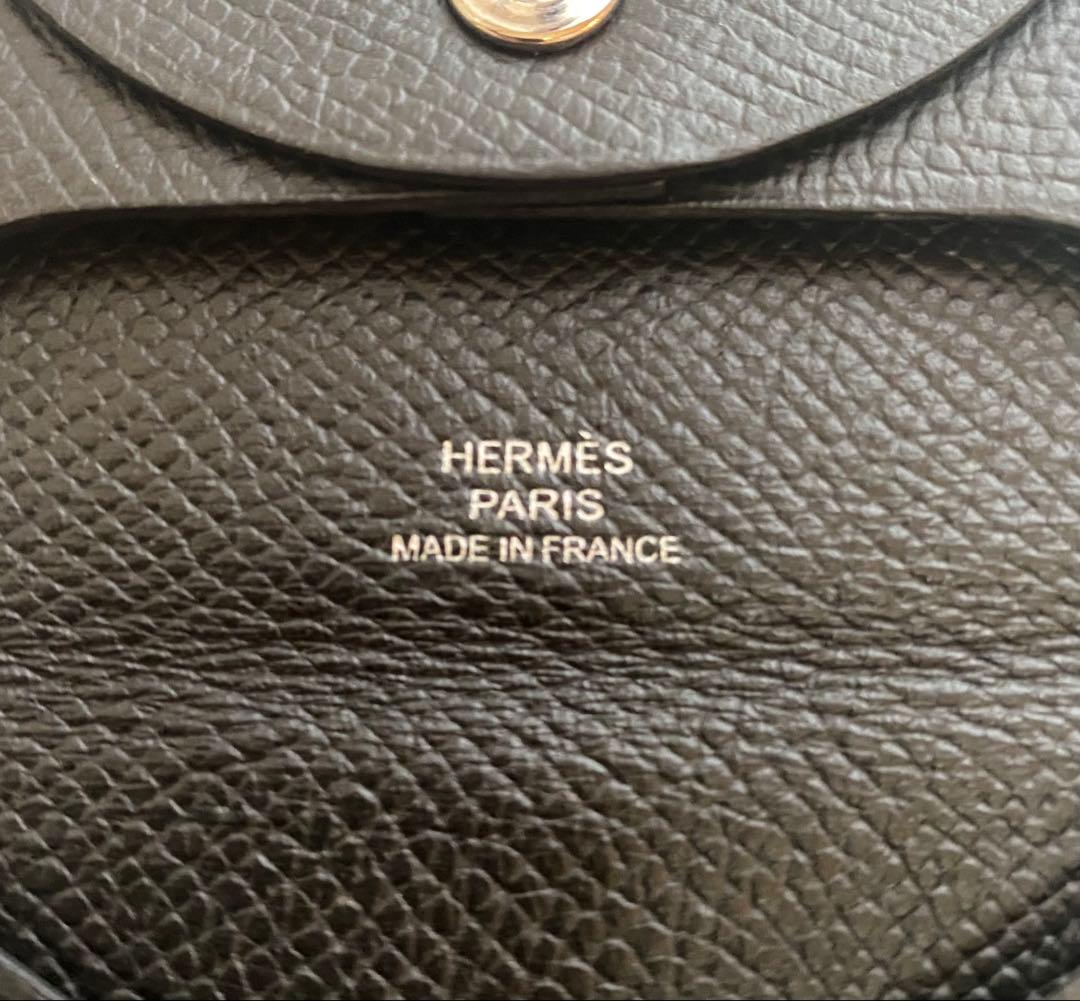 HERMES エルメス　バスティア　ヴォーエプソン　ブラック