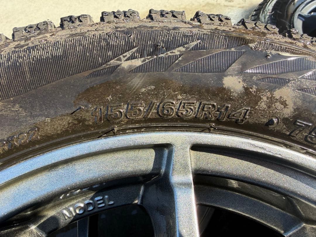 155/65R14 軽自動車　スタッドレス　N-BOX