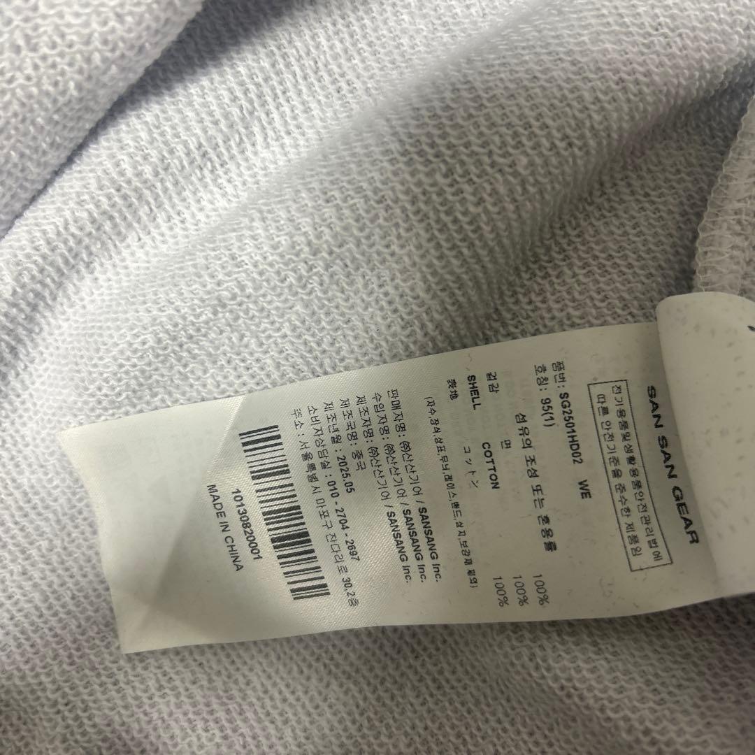 SANSAN GEARサンサンギア　変形ボタンフーディサイズ1