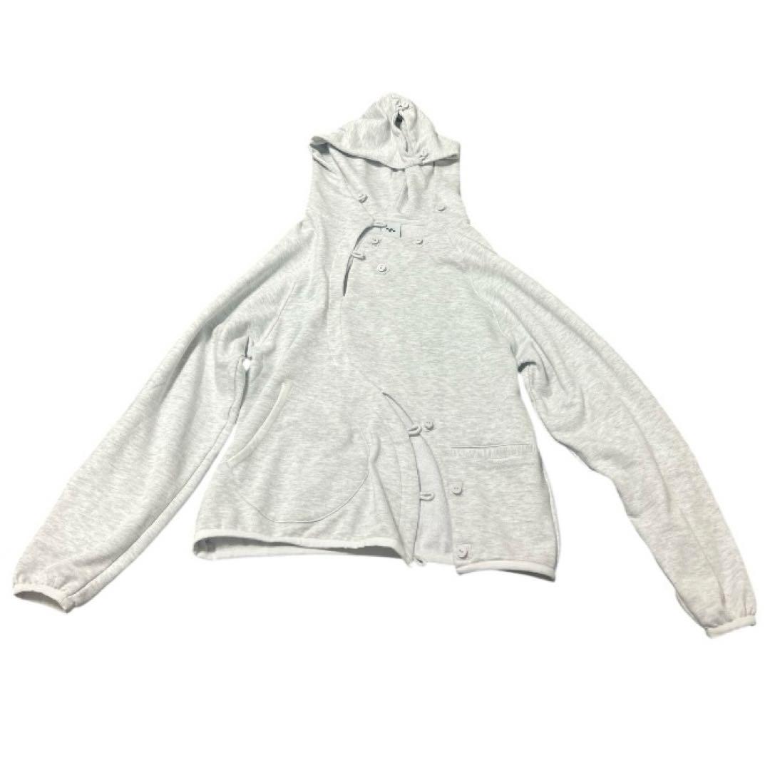 SANSAN GEARサンサンギア　変形ボタンフーディサイズ1