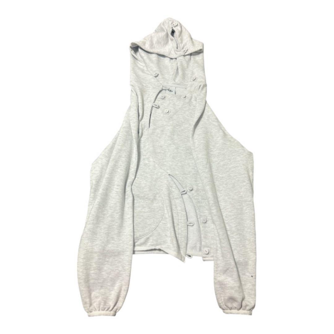 SANSAN GEARサンサンギア　変形ボタンフーディサイズ1