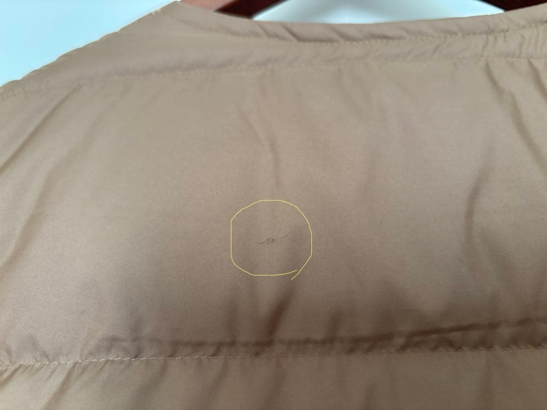 オーシバル　ORCIVAL ライトダウン　インナーダウンコート