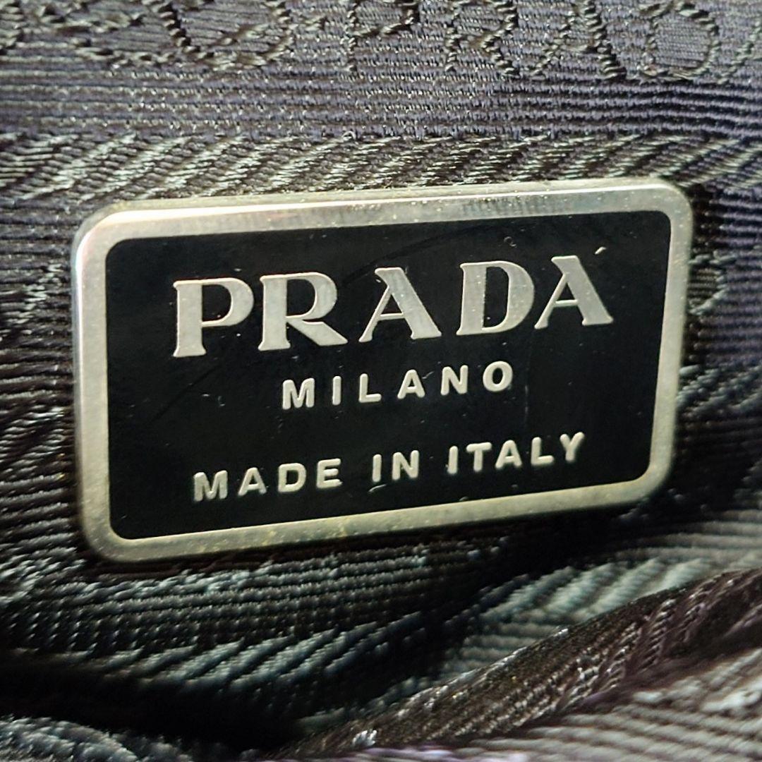 プラダ リュックサック 三角ロゴ バックパック ブラック レディース