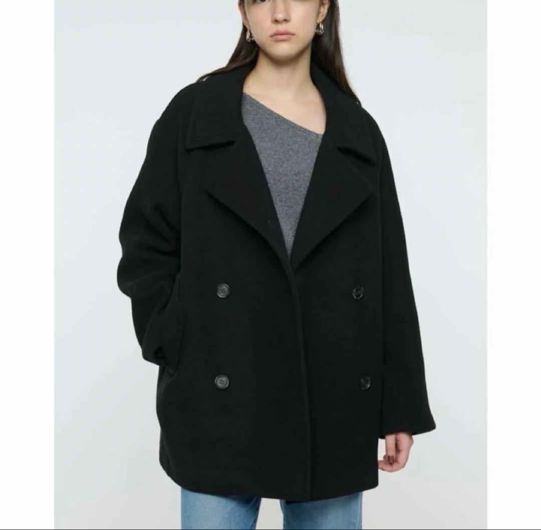 MOUSSY DOUBLE BREASTED MID コート　サイズ1