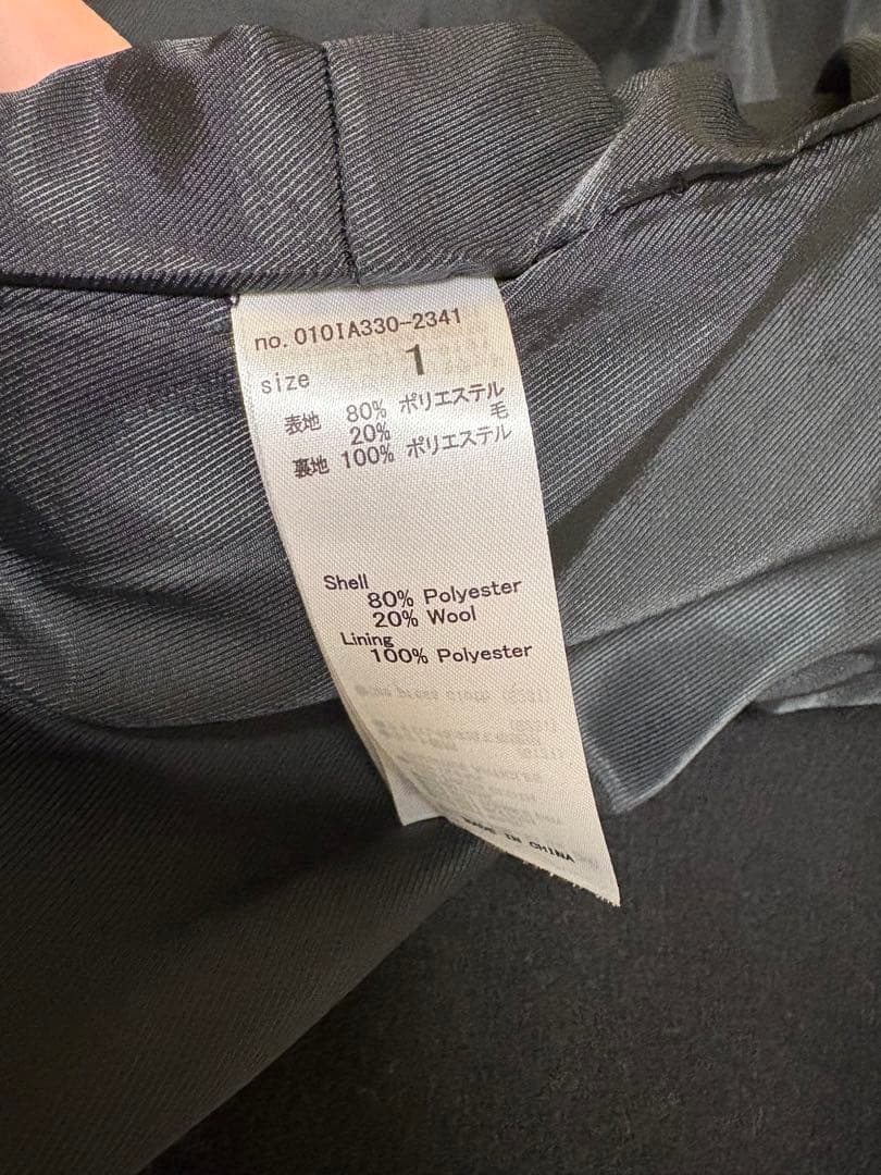 MOUSSY DOUBLE BREASTED MID コート　サイズ1