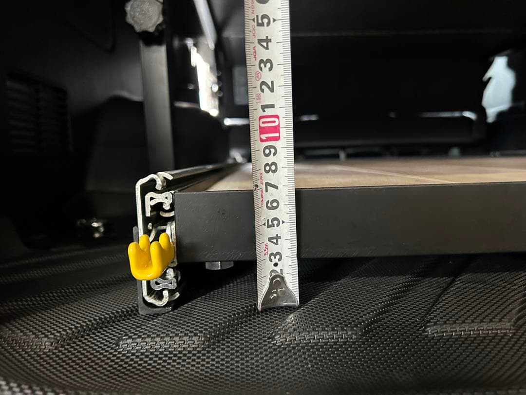 ハイエース スライドフロア 150cm 棚板、フェルト付フルキット送料込