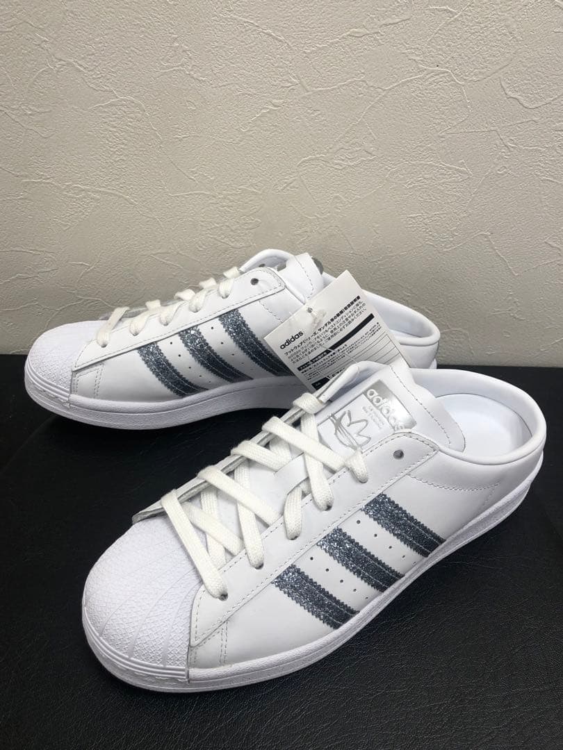 ■新品★24cm★アディダス スーパースター ミュール★サンダル　スライド■