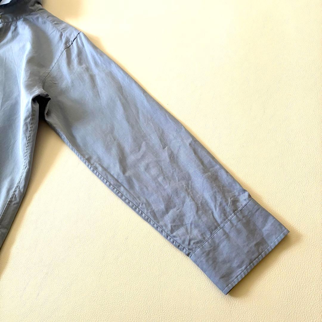 【2023年製】ドゥーズィエムクラス　コットンベーシックブルーシャツ　長袖