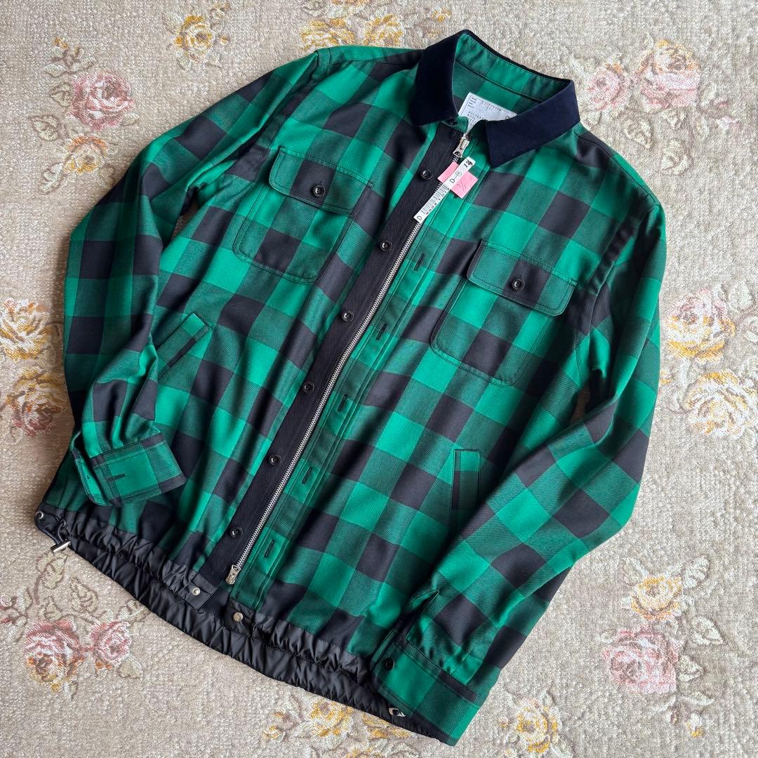 【美品】sacai/サカイ シャツジャケット サイズ3