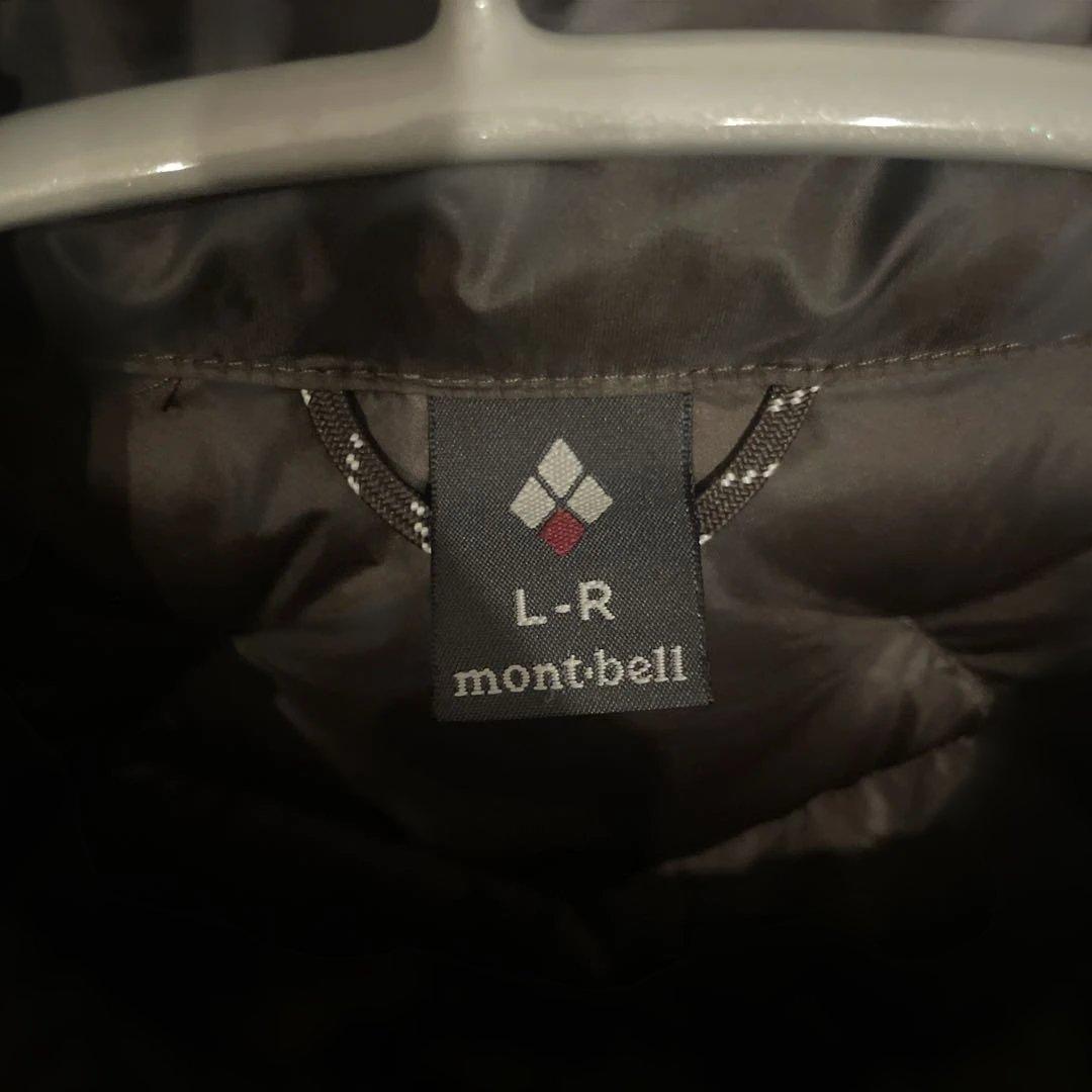 mont-bell ブラウン ダウンジャケット L-R