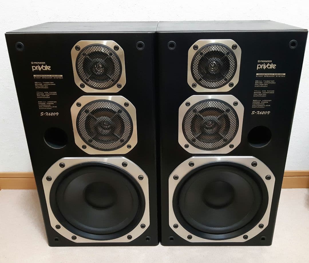 PIONEER private S-X620V ペア　スピーカー　セット