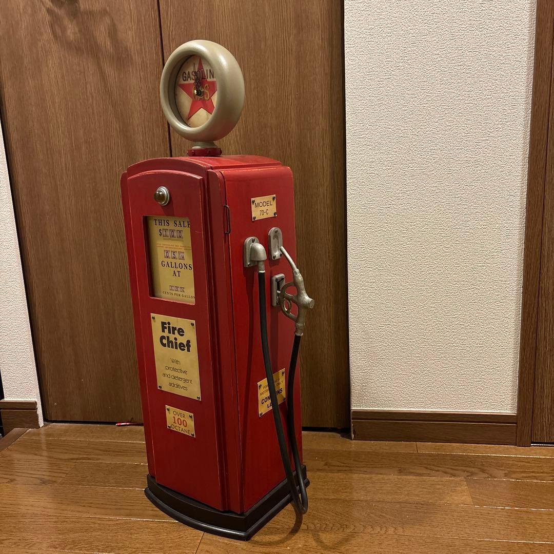 配送料値引は今日まで！アメリカンアンティーク雑貨【ガソリンスタンド】