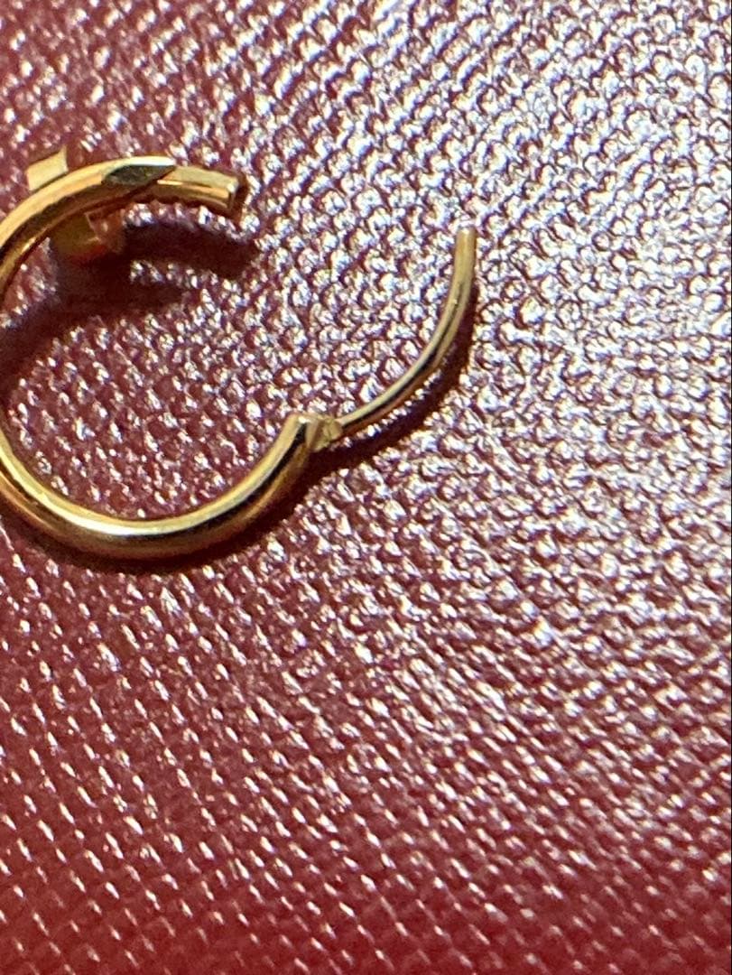 正規店最安値Cartierカルティエ　ジュストアンクル　シングルピアス　PG