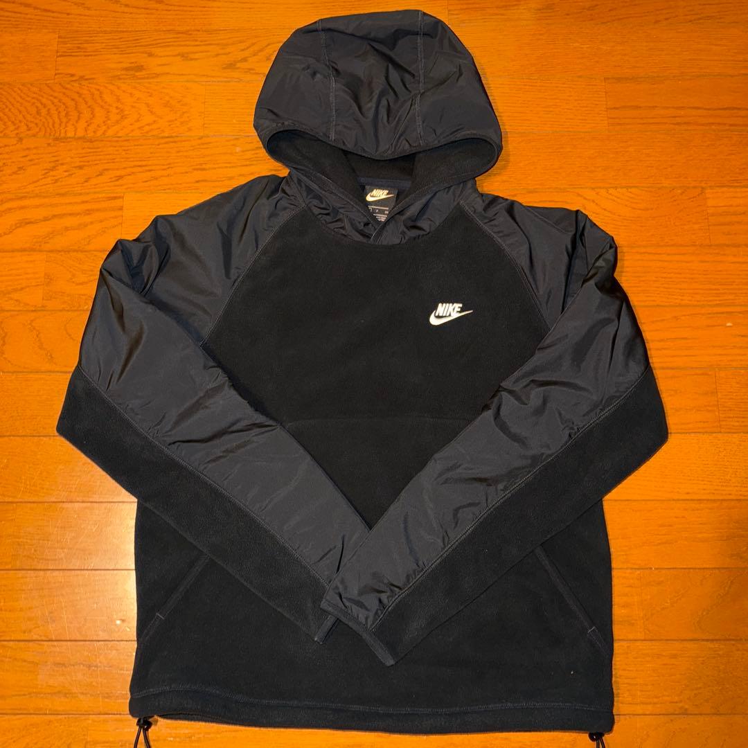 メンズS セットアップ フリースナイロン　廃盤 ナイキ ブラック