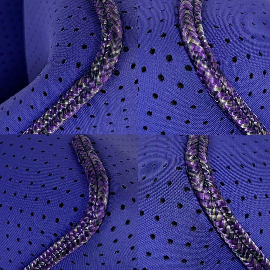 【極美品】ステイトオブエスケープ トートバッグ ポーチ付き A4可 肩掛け 紫