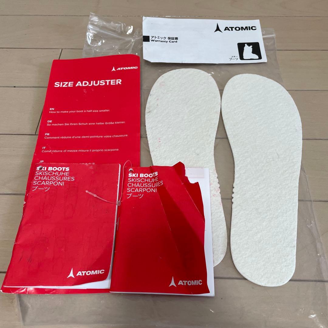 Atomic スキーブーツ hawx75 ブラック 24-24.5㎝