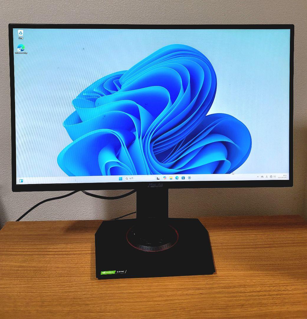 ASUS VG258QR 165hz 0.5ms 24.5インチゲーミングモニタ