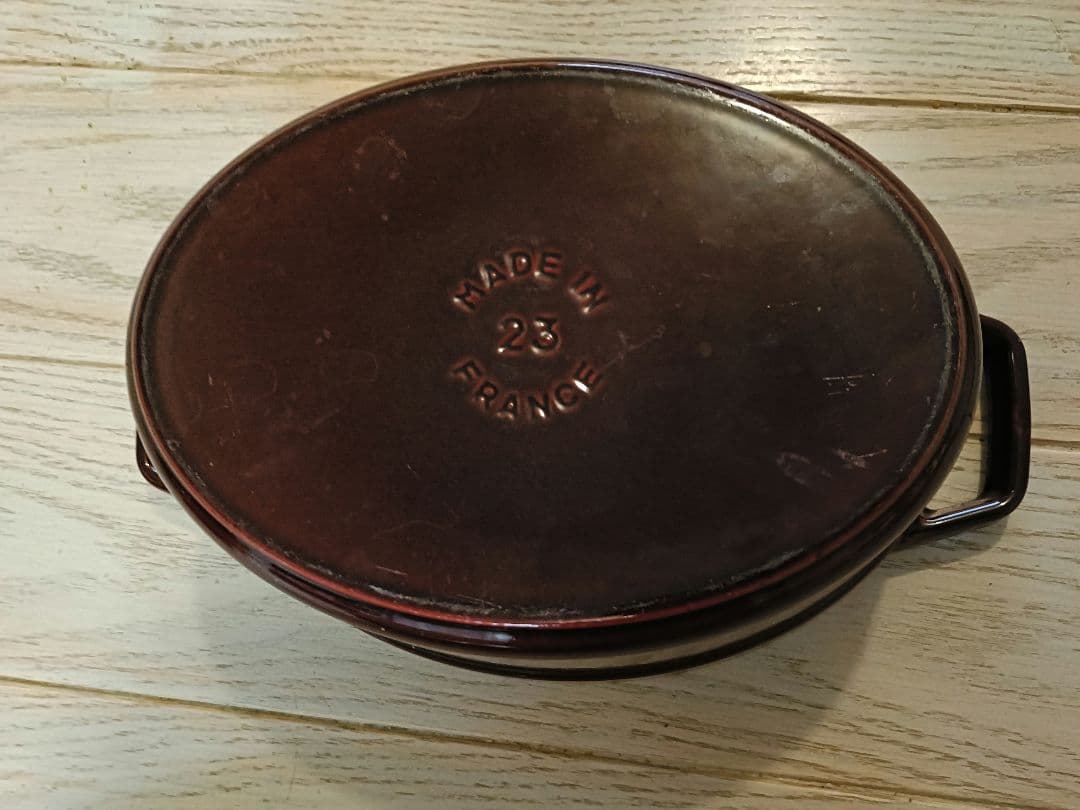 ストウブ ピコ・ココット オーバル 23cm グレナディンレッド