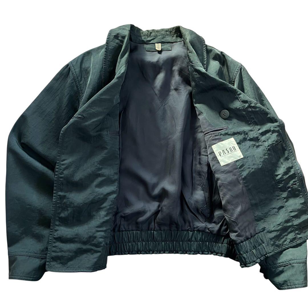 80s PASHU ダブルブレスト ブルゾン 短丈 ヴィンテージ シンホソカワ