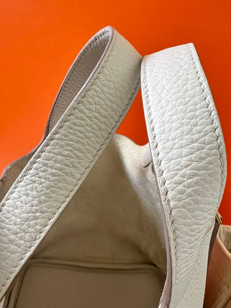 付属品完備★ エルメス ピコタンロック PM ベトン B刻印 オマケ付き