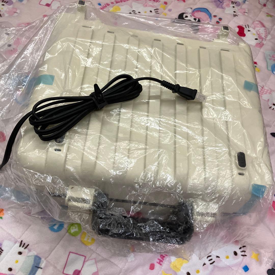 未使用　アイリスオーヤマ　ホットプレート 大型 両面　アイボリー