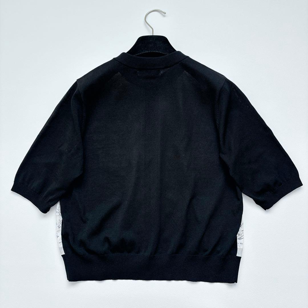 美品✧ロペ YUKO SAEKI 2025スカーフ柄プリントカーディガンブラウス