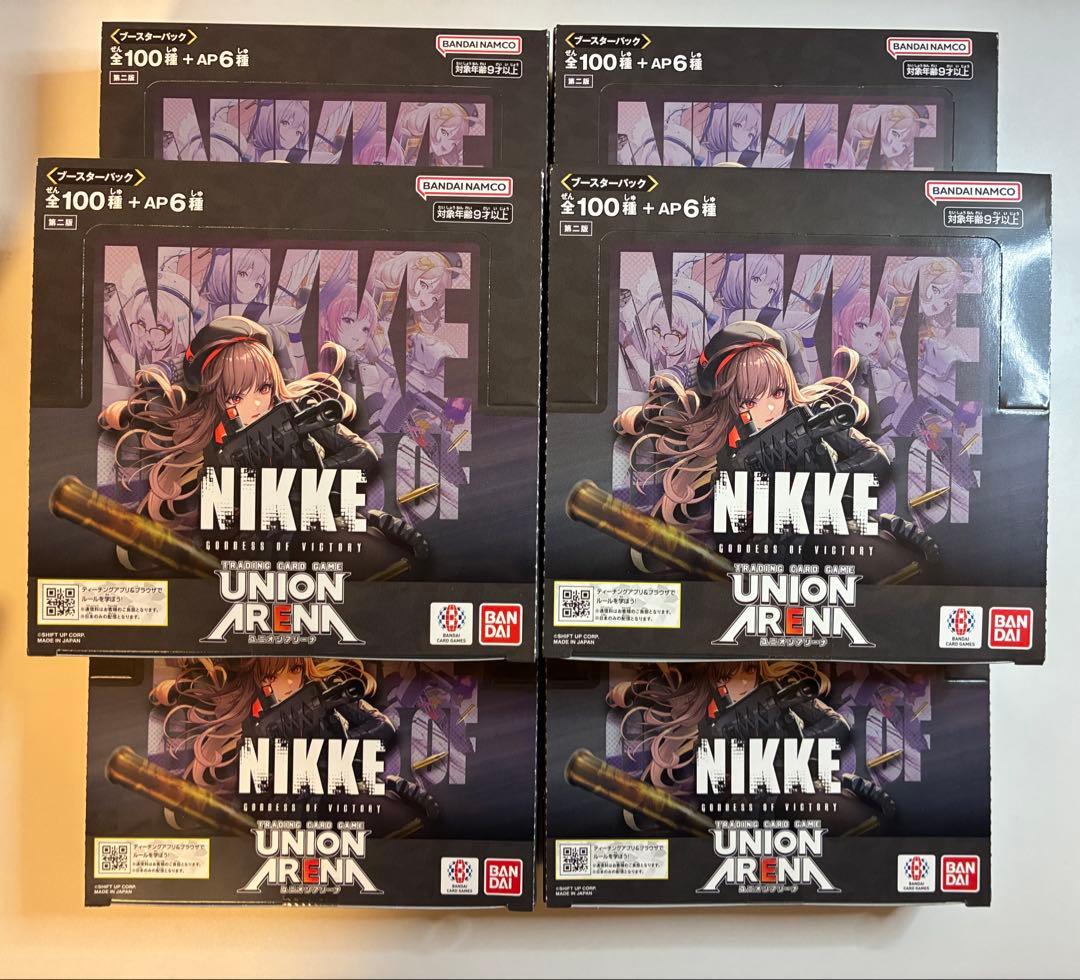 【新品未開封】 NIKKE 勝利の女神 ユニオンアリーナテープ付き 6BOX
