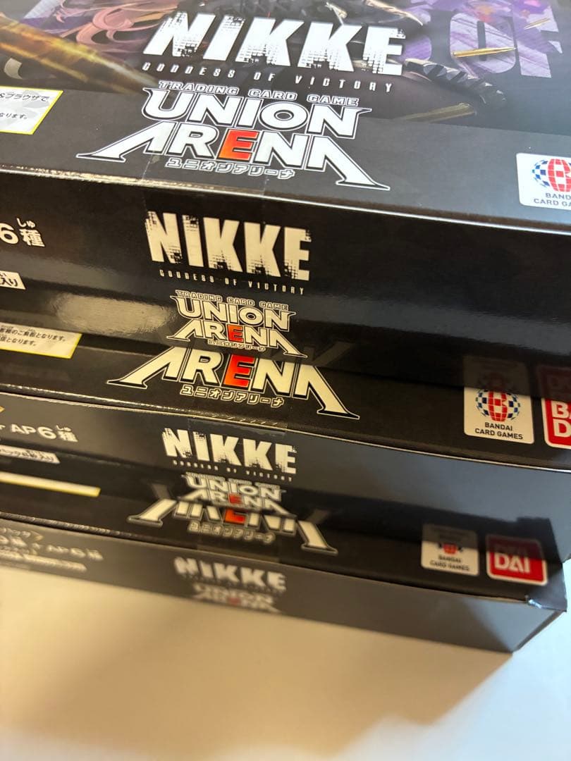 【新品未開封】 NIKKE 勝利の女神 ユニオンアリーナテープ付き 6BOX