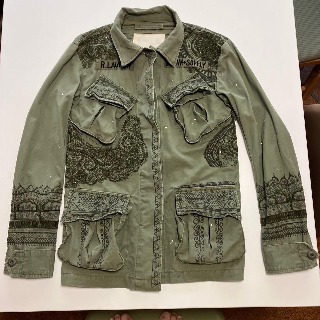 DENIM & SUPPLY　M-65　ミリタリー　ファティーグ　ジャケット