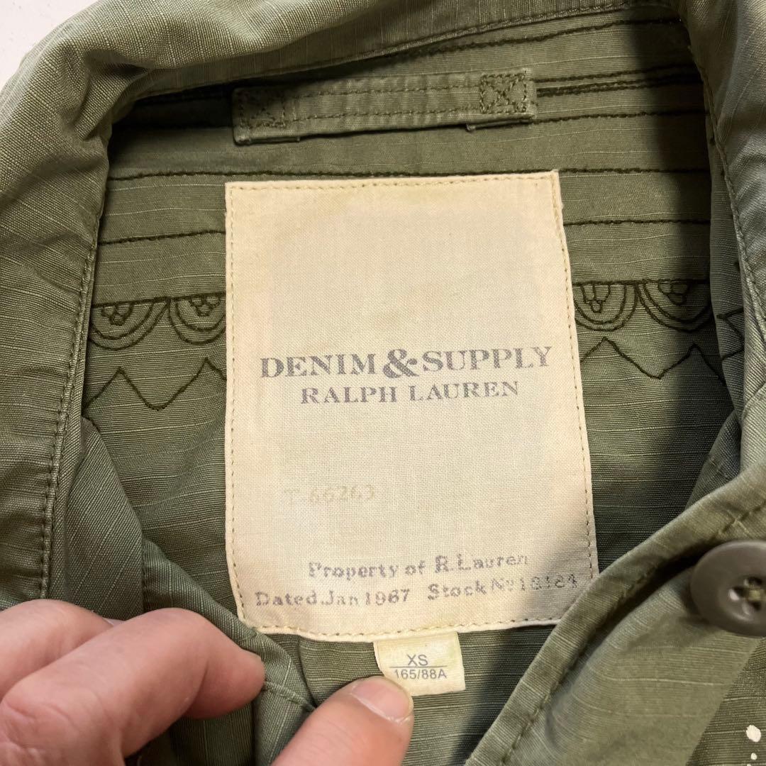 DENIM & SUPPLY　M-65　ミリタリー　ファティーグ　ジャケット
