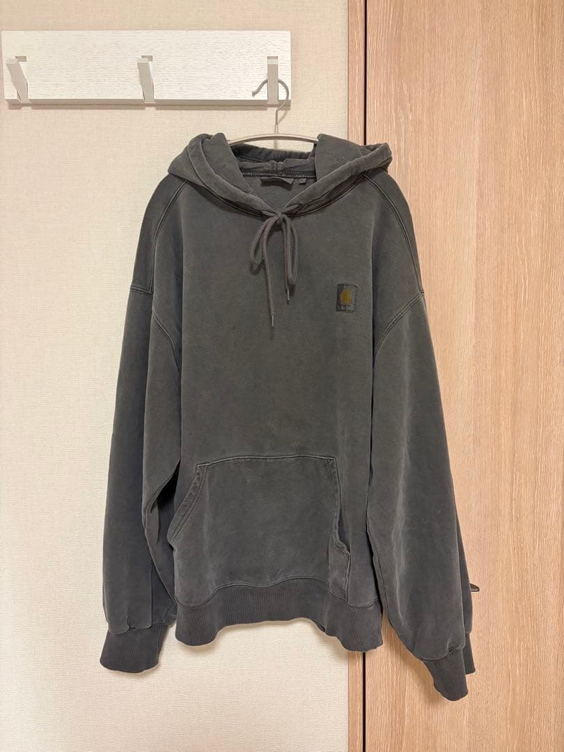CarharttWIP パーカー Lサイズ ブラック グレー ヴィンテージ