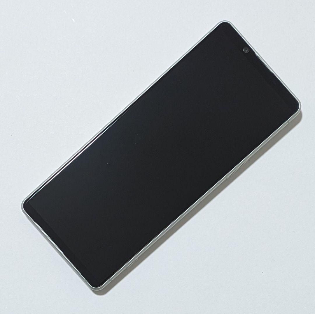 【液晶美品】Xperia 1 II SO-51A 白 ドコモ SIMロック解除品