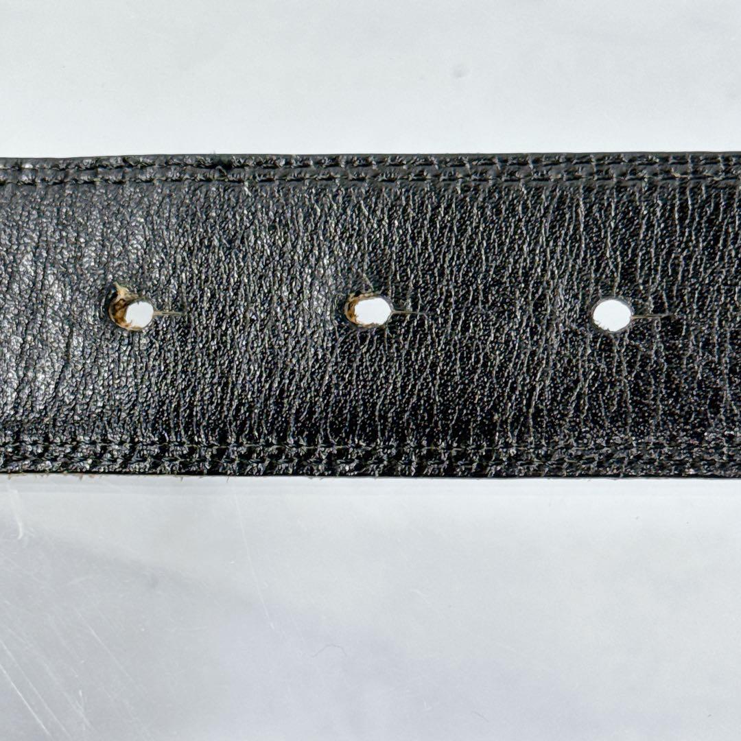 YVES SAINT LAURENT　サンローラン ベルト クロコ 革張り 美品