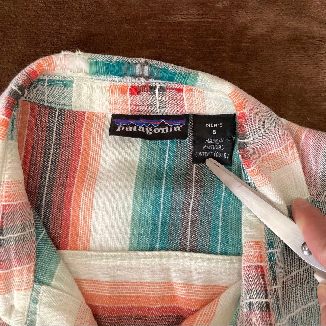 Patagonia 90s ネルシャツ ボロ