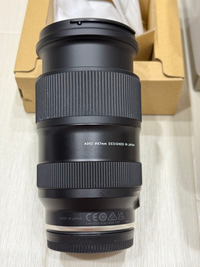 TAMRON 28-75mm F/2.8 Di III VXD G2+フィルター