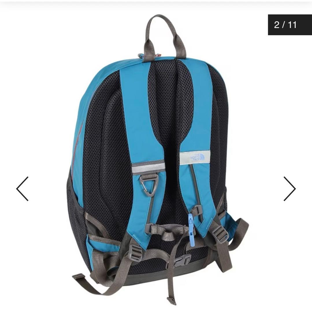 ノースフェイス　ラウンディ　キッズ　リュック　アルカリブルー　22L