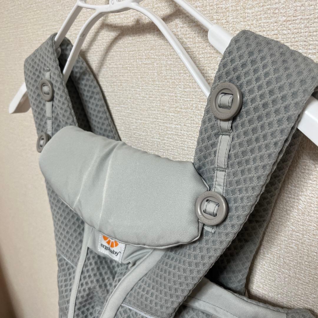 ergo omni breeze PEARLGREY エルゴ　抱っこ紐　グレー