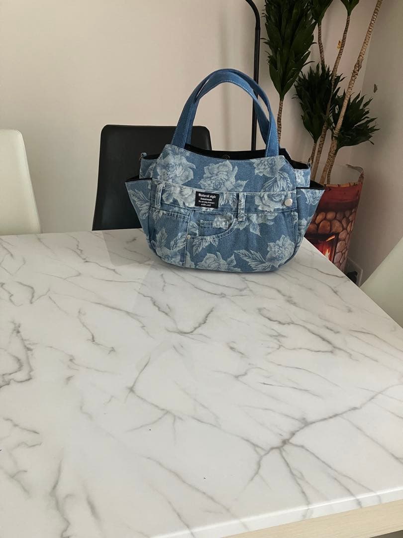 872 みかりん♡プロフ必読♡夏物最終です　大きめデニムリメイクバック2点