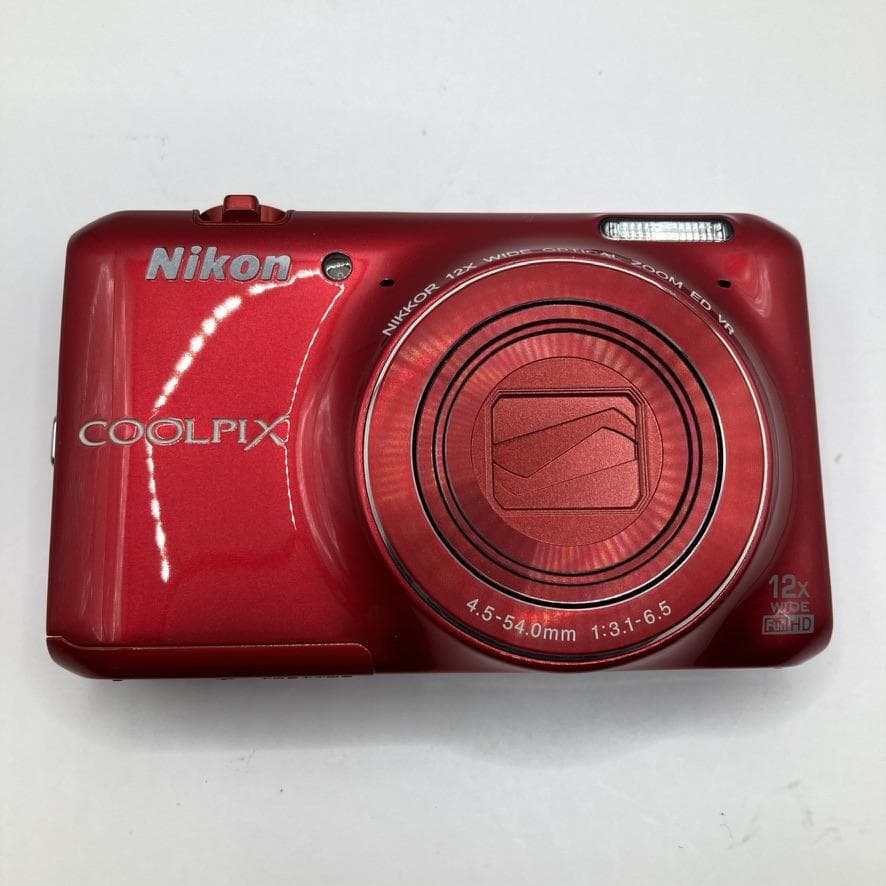 Nikon COOLPIX S6400 レッド デジタルカメラ コンデジ ニコン