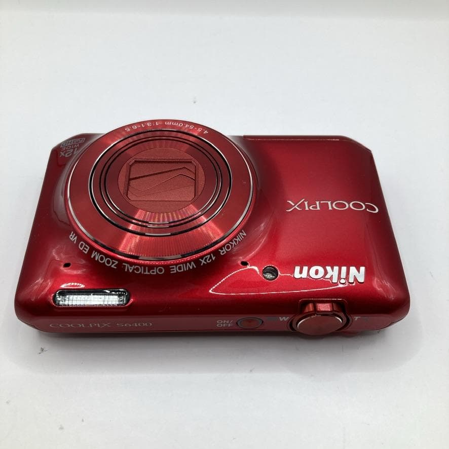Nikon COOLPIX S6400 レッド デジタルカメラ コンデジ ニコン