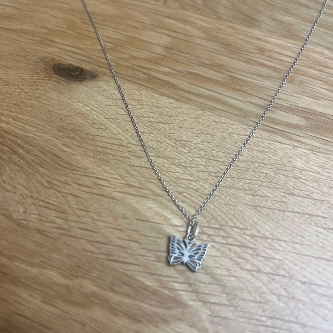 needles パピヨンマーク　ネックレス　ペンダント　シルバー　ニードルズ
