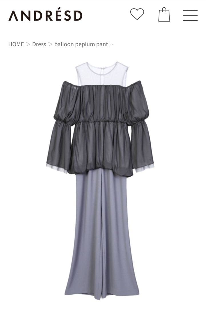 ANDRÉSD アンドレスド 二次会コーデ お呼ばれコーデ