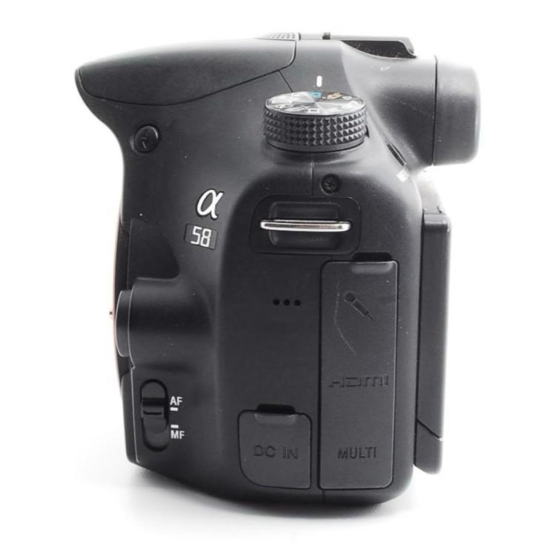 SONY α58✨一眼レフカメラ✨スマホ転送　初心者おすすめ　ダブルズームキット
