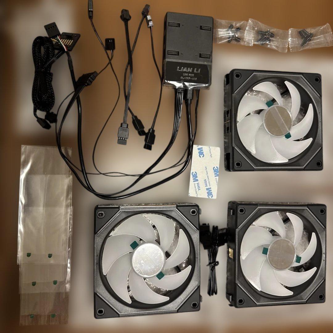 Lian Li uni fan SL 120mm ファン 3個セット