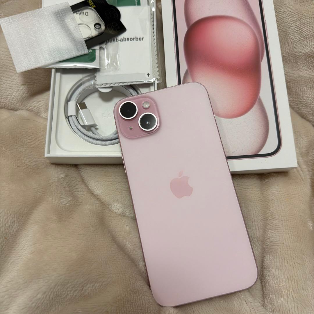 iPhone15Plus 128GB ピンク