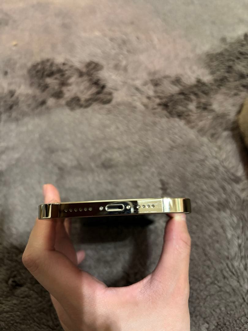 【美品】iPhone12 ProMAX 256GB本体 ゴールド 付属品付き