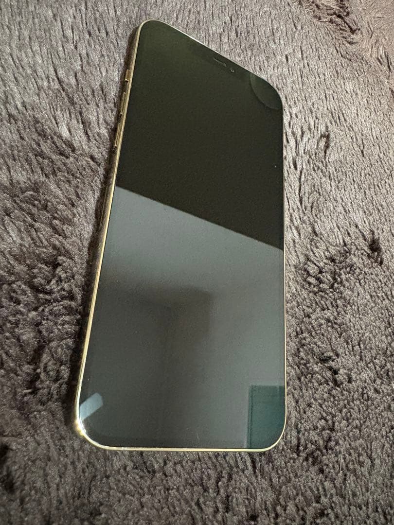 【美品】iPhone12 ProMAX 256GB本体 ゴールド 付属品付き