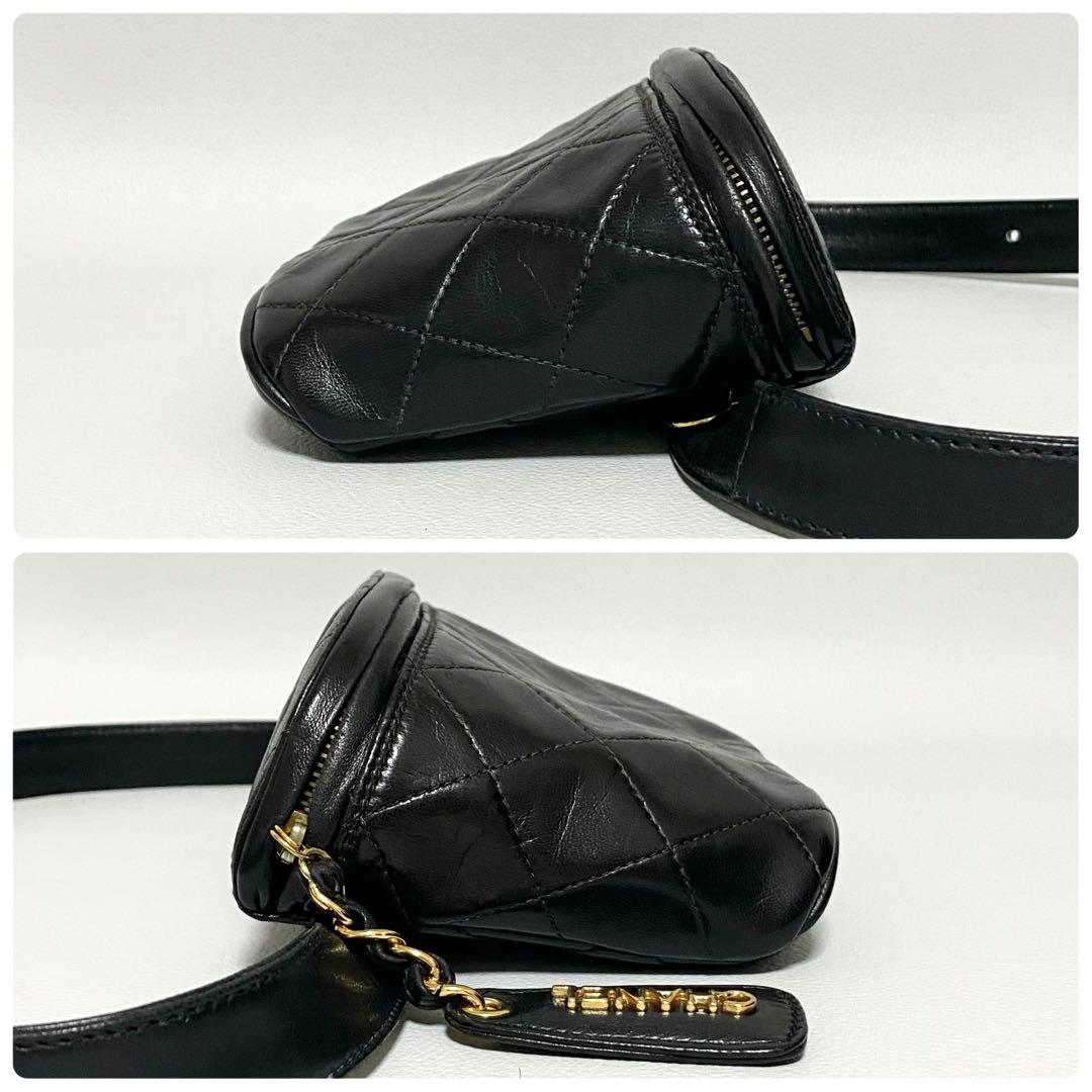 CHANEL / マトラッセ ウエストバッグ ラムスキン